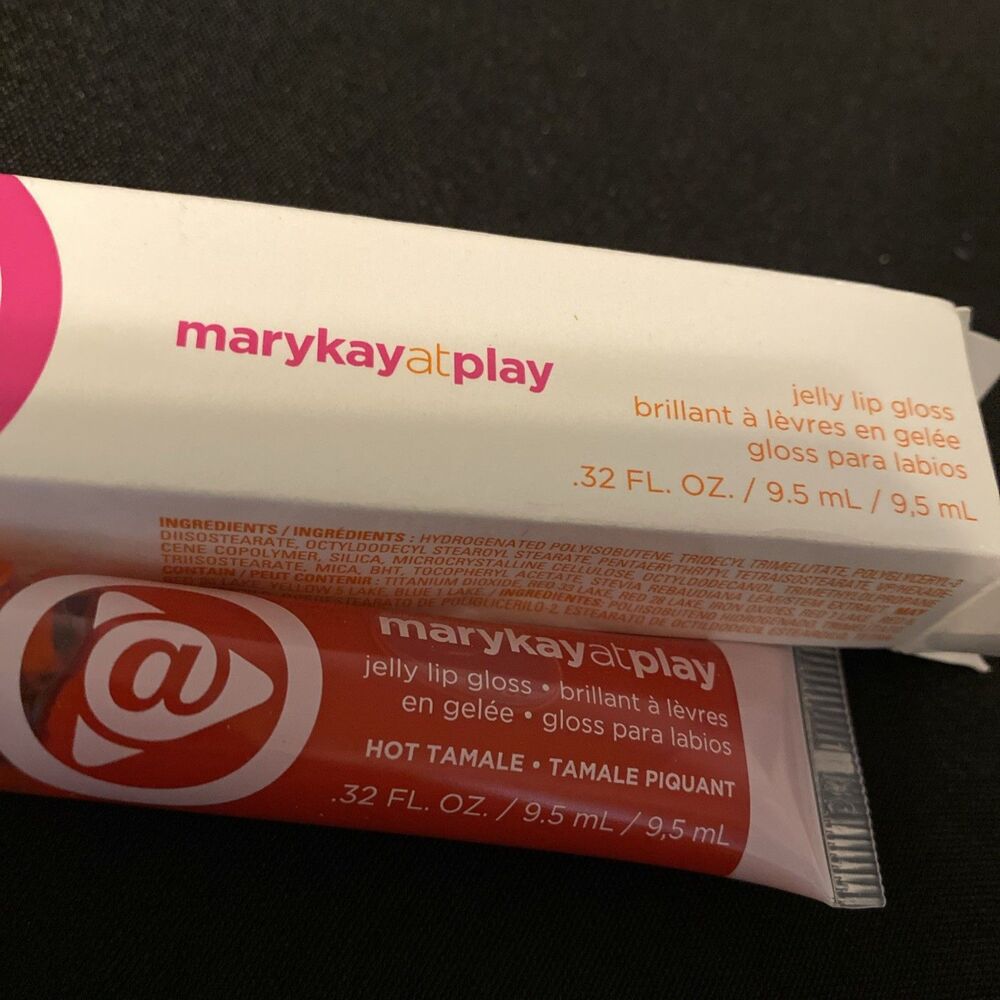 Mary Kay At Play Jelly Lip Gloss Hot Tamale Red Lip Color